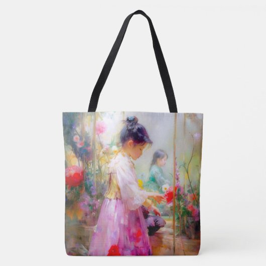 Tote Bag La beauté des fleurs (Devant)