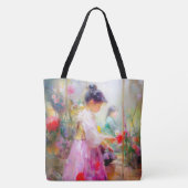Tote Bag La beauté des fleurs (Dos)