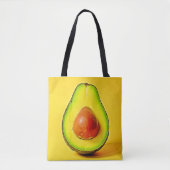 Tote Bag La beauté d'une conception d'Avocado saine (Devant)