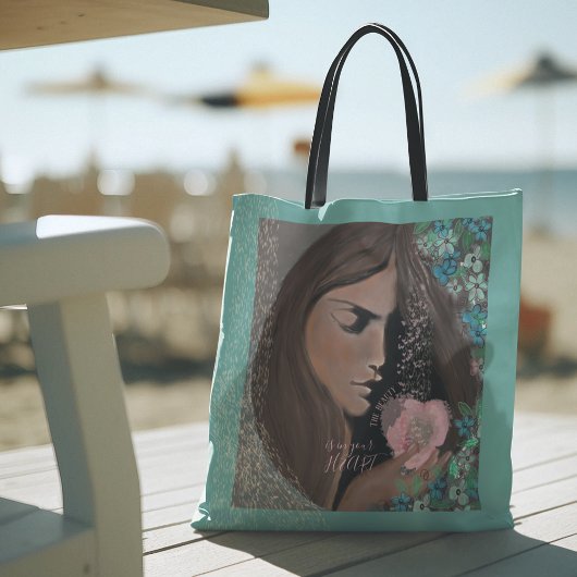 Tote Bag La beauté est dans votre coeur