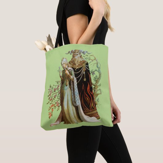 Tote Bag La Belle et la Bête (De près)