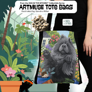 Tote Bag LA BELLE OMBRE le Chow Bleu