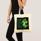 Tote Bag La bénédiction irlandaise, Seigneur vous bénisse l (Devant (produit))
