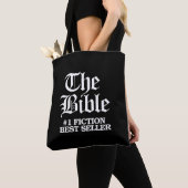 Tote Bag La Bible : #1 Fiction Meilleur Vendeur (De près)