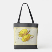 Tote Bag La bibliothèque met à l'échelle la constellation V (Dos)