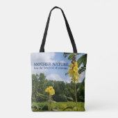 Tote Bag La boîte de Crayons de Mère Nature (Dos)