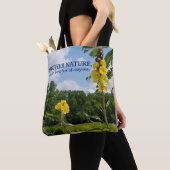 Tote Bag La boîte de Crayons de Mère Nature (De près)