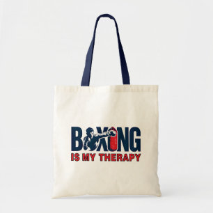 Tote Bag La boxe est ma thérapie