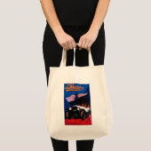 Tote Bag La Buize Lyon Poster Vintage Europe (Devant (produit))
