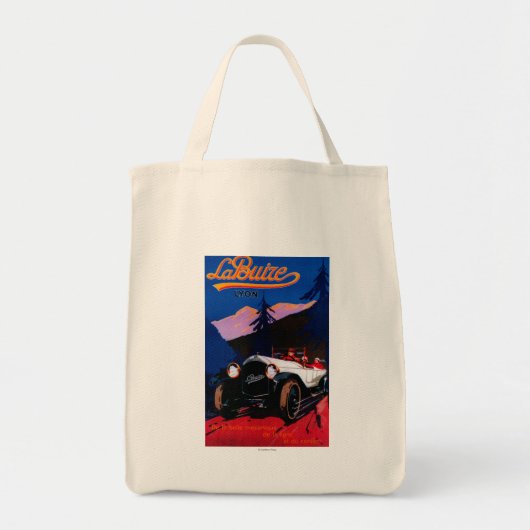 Tote Bag La Buize Lyon Poster Vintage Europe (Devant)