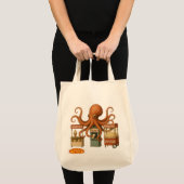 Tote Bag La cabane de snacks du cirque d'Otto (Devant (produit))