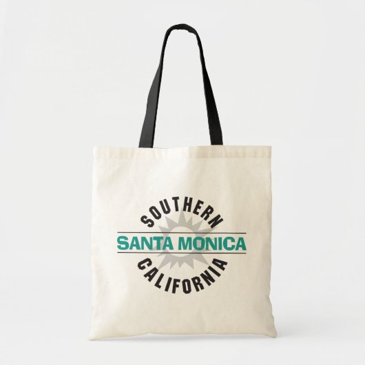 Tote Bag La Californie du sud - Santa Monica (Devant)
