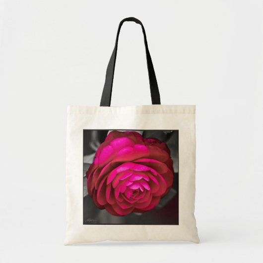 Tote Bag La Camélia rose (Devant)