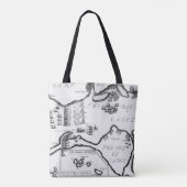 Tote Bag La capture de Cádiz en 1596 (gravure) (Dos)