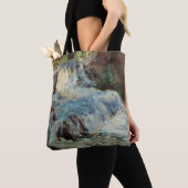 Tote Bag La Cascade de Twachtman, Impressionnisme vintage (De près)