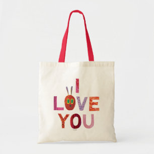 Tote Bag La Caterpillar Très Affamée Je t'aime
