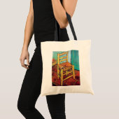 Tote Bag La Chaise de Vincent avec pipe (Devant (produit))