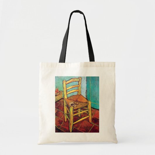Tote Bag La Chaise de Vincent avec pipe (Devant)