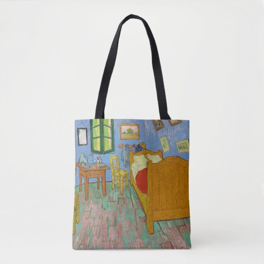 Tote Bag La chambre à coucher de Van Gogh (Devant)