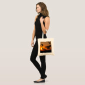 Tote Bag La chasse aux buses de Harris (Devant (modèle))