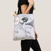 Tote Bag La Chasse Personnalisée (De près)