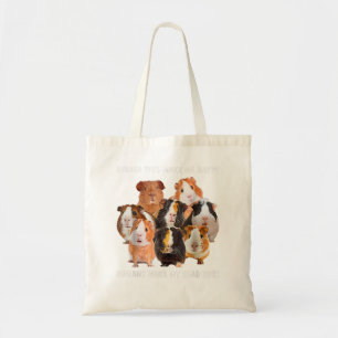 Tote Bag La Chemise De Cochon De Guinée Me Rendre Joyeux Co
