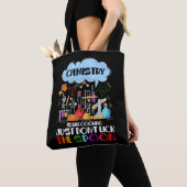 Tote Bag La chimie est comme la Cuisine ne pas lécher Spoon (De près)
