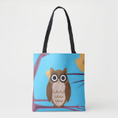Tote Bag La Chouette Sage (Devant)