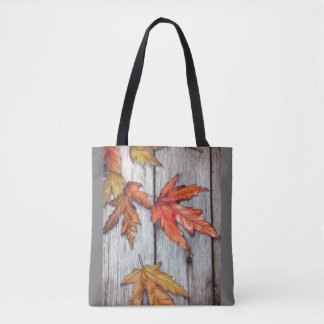 Tote Bag La chute laisse le gris
