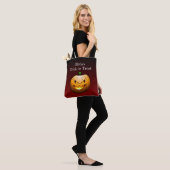 Tote Bag La citrouille d'Halloween de Jack O'lantern (Sur le modèle)