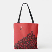 Tote Bag La Coccinelle - un endroit serré ? (Dos)
