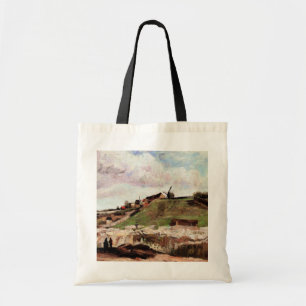 Tote Bag La colline de Montmartre avec carrière par Vincent