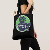 Tote Bag La conception classique du logo du Alaska Cat Cafe (De près)