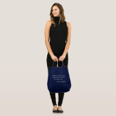 Tote Bag La connaissance régira pour toujours l'ignorance (Devant (modèle))