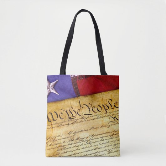 Tote Bag La Constitution américaine (Devant)