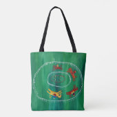 Tote Bag La Course du cheval Peinture moderne (Dos)