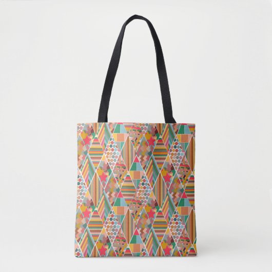 Tote Bag La courtepointe Boho Crazy (Devant)