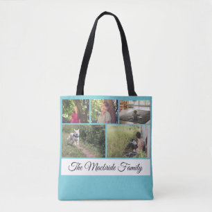 Tote Bag La coutume ajoutent votre propres collage et nom