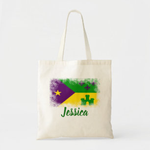 Tote Bag La coutume de la Louisiane de mardi gras de