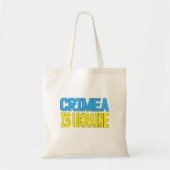 Tote Bag La Crimée est l'Ukraine (Devant)