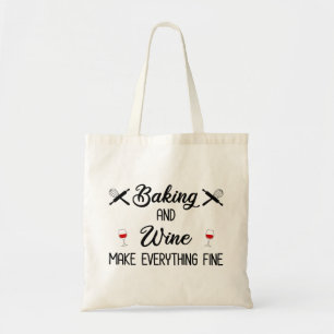 Tote Bag La Cuisine Et Le Vin Font Tout Bien