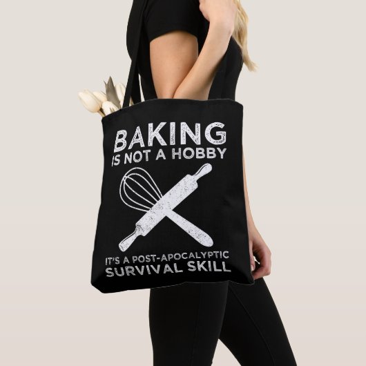 Tote Bag La cuisson n'est pas un passe-temps C'est une comp (De près)