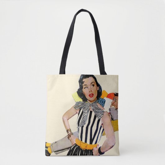 Tote Bag La Dame A Été Insultée 2 (Devant)