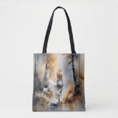 Tote Bag La Dame À Travers Une Forêt (Devant)