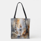 Tote Bag La Dame À Travers Une Forêt (Dos)