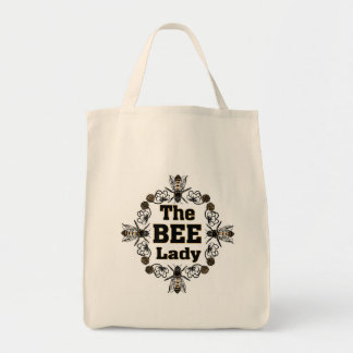 Tote Bag la dame d'abeille