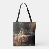 Tote Bag La Dame de Shalott par John Waterhouse (Dos)