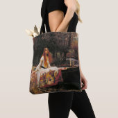 Tote Bag La Dame de Shalott par John Waterhouse (De près)
