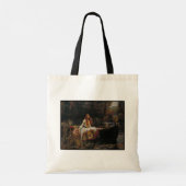Tote Bag La dame de Shalott : une histoire de fantôme celti (Dos)