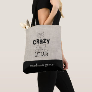 Tote Bag La Dame du Crazy Crazy